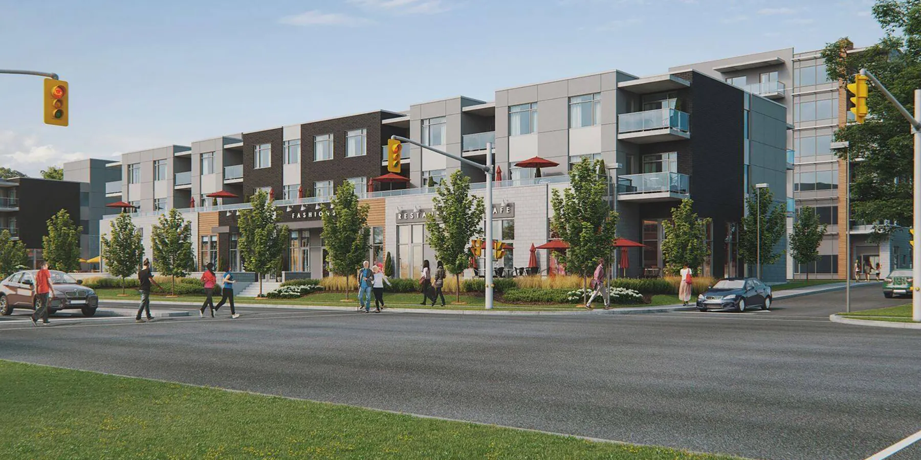 Mixed-use development designed by Nadi Group