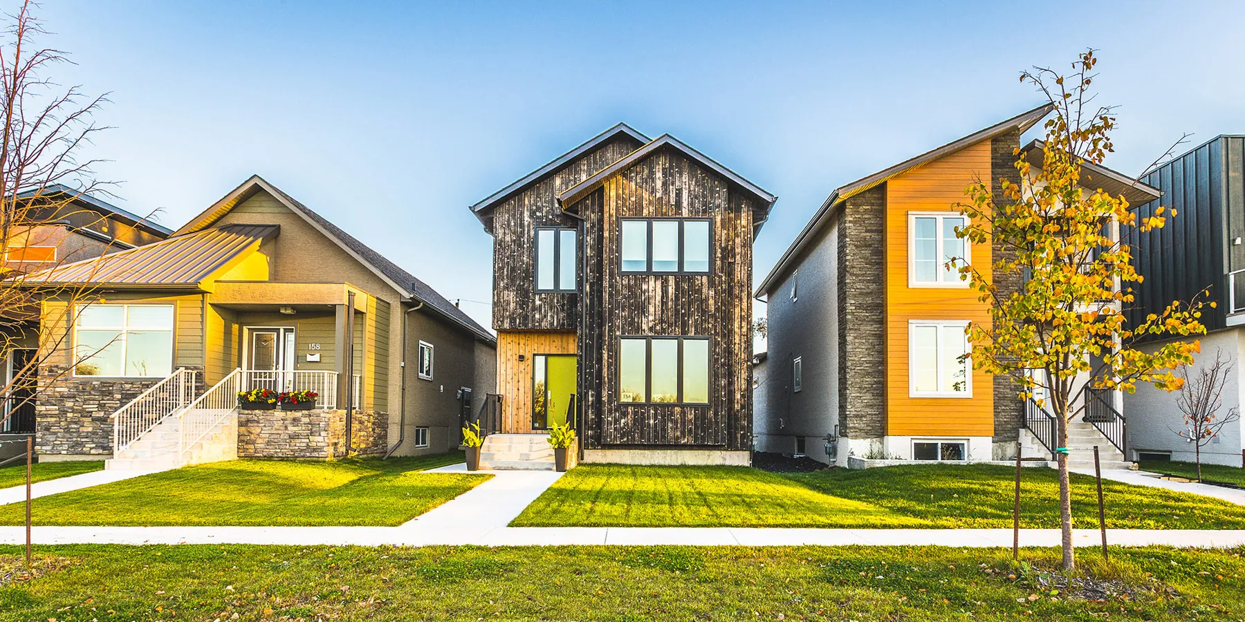 Modern housing development designed by Nadi Group