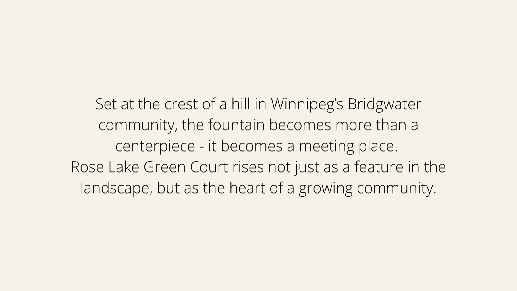 Rose Lake Green Court, Manitoba — project view 2